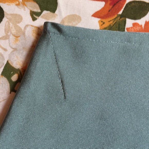 Mint Gray WOW Couture Slip on Pencil Bandage Skirt - Picture 4 of 6